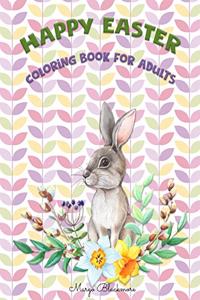 Easter Coloring Book for Adults