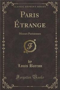Paris Étrange