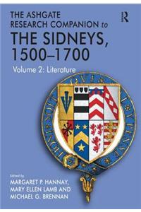Ashgate Research Companion to the Sidneys, 1500-1700
