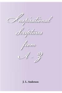 Inspirational Scriptures from A-Z
