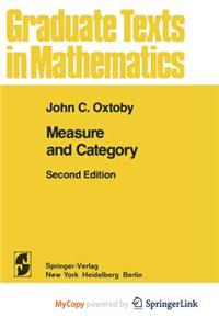 Measure and Category