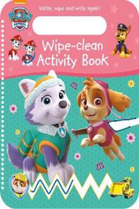 Nickelodeon PAW Patrol Wipe-Clean Activity Book