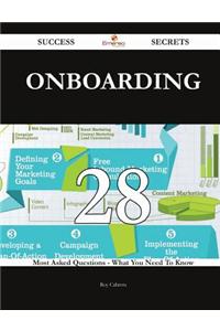 Onboarding 28 Success Secrets: 28 Most A...
