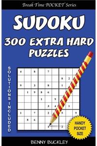 Sudoku 300 Extra Hard Puzzles. Solutions Included