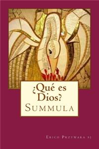 ¿Qué es Dios?