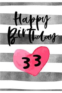 Happy Birthday 33