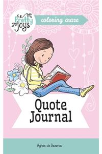 Quote Journal Coloring Craze