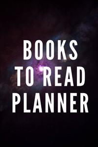 Books to read planner
