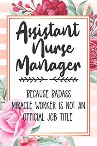 Assistant Nurse Manager