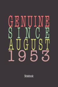 Genuine Since August 1953