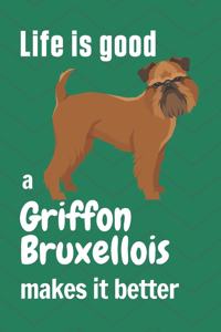 Life is good a Griffon Bruxellois makes it better