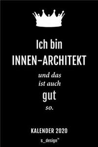 Kalender 2020 für Innen-Architekten / Innen-Architekt / Innen-Architektin