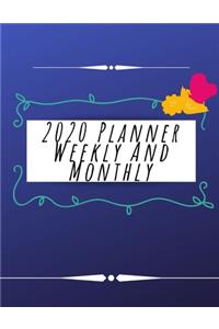 2020 Planner Weekly And Monthly