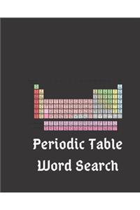 Periodic Table Word Search