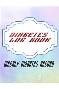 Diabetes Weekly Logbook