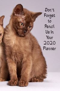 Don't Forget to Pencil Us In Your 2020 Planner