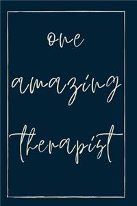 One amazing therapist