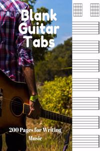 Blank Guitar Tabs