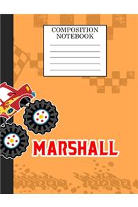 Compostion Notebook Marshall