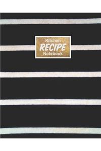 Kitchen Recipe Notebook