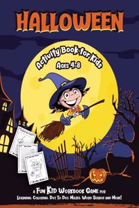 Halloween Activity Book for Kids