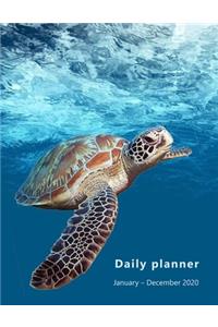 Daily Planner January-December 2020