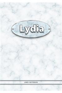 Lydia - Lined Notebook