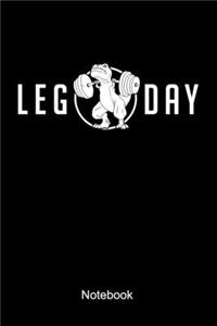 Leg Day Notebook