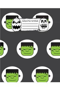 Abstract Halloween Pattern Volume 2 College Ruled Journal