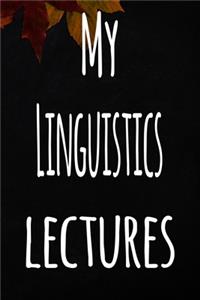 My Linguistics Lectures