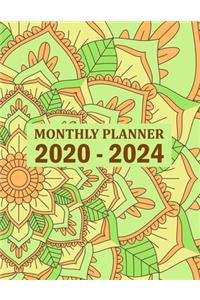 2020-2024 Monthly Planner