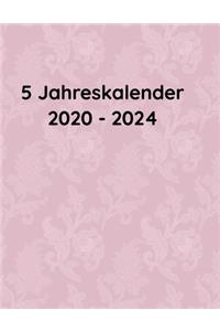 5 Jahreskalender 2020 - 2024