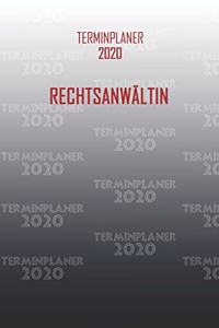 Terminplaner 2020 Rechtsanwältin