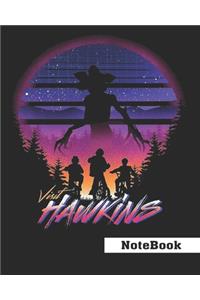 Visit Hawkins NoteBook