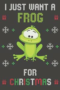 I Just Want A Frog For Christmas