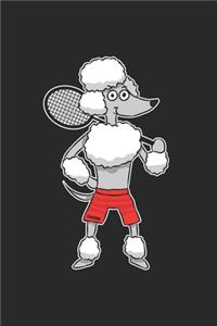 Badminton Dog Notebook