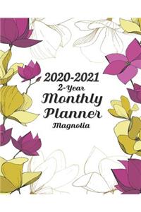 2020-2021 Magnolia 2-Year Monthly Planner