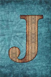 Monogrammed Notebook - J