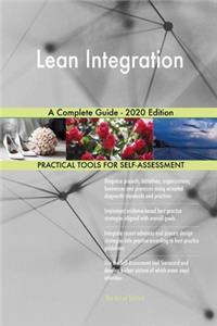 Lean Integration A Complete Guide - 2020 Edition