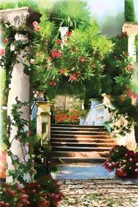 Garden Canopy Terrace Any Day Planner Notebook