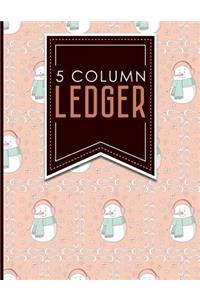 5 Column Ledger