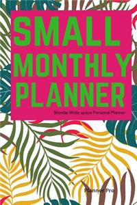 Blondie Small Weekly Planner