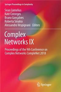 Complex Networks IX