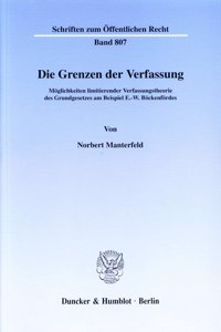 Die Grenzen Der Verfassung