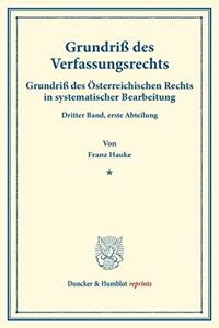 Grundriss Des Verfassungsrechts