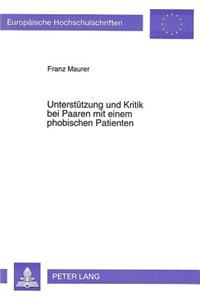 Unterstuetzung Und Kritik Bei Paaren Mit Einem Phobischen Patienten