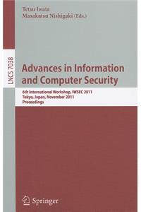 Advances in Information and Computer Security