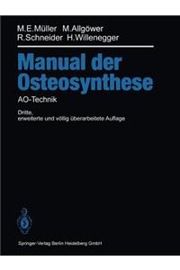 Manual Der Osteosynthese