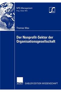 Der Nonprofit-Sektor Der Organisationsgesellschaft