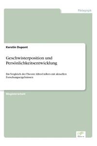 Geschwisterposition und Persönlichkeitsentwicklung